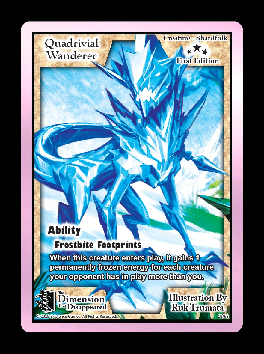 Image for Quadrivial Wanderer (The Dimension that Disappeared) (19) - Exodus TCG