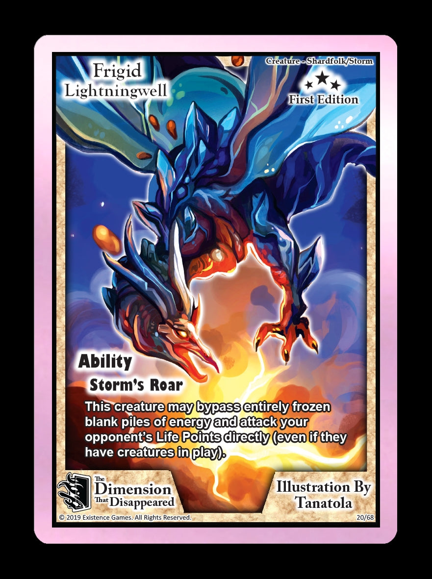 Image for Frigid Lightningwell (The Dimension that Disappeared) (20) - Exodus TCG