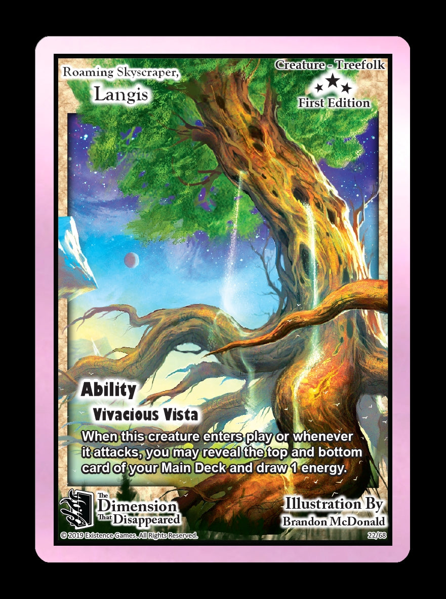 Image for Roaming Skyscraper, Langis (The Dimension that Disappeared) (22) - Exodus TCG