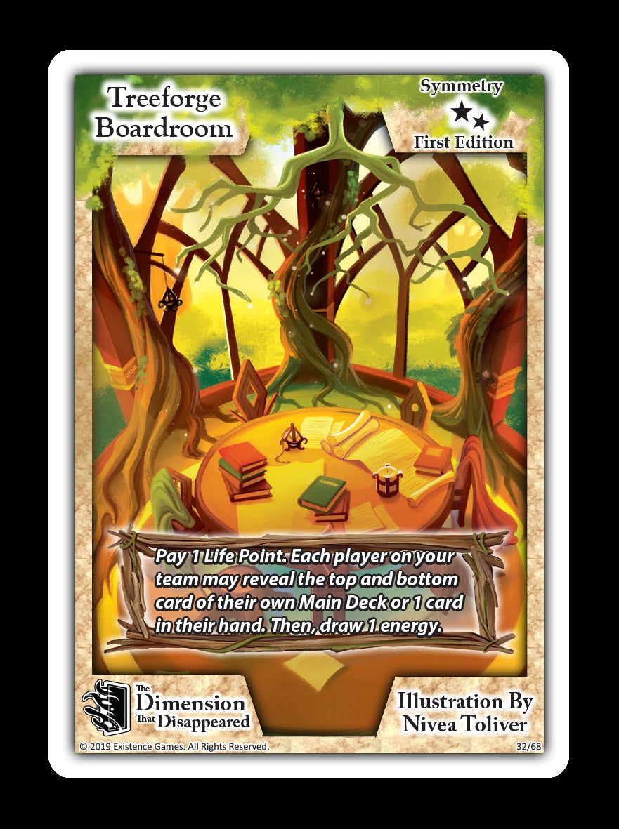Image for Treeforge Boardroom (The Dimension that Disappeared) (32) - Exodus TCG