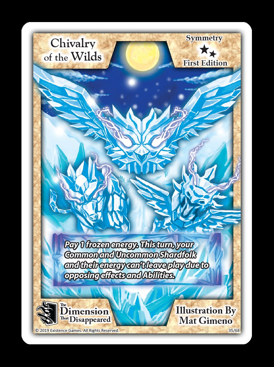 Image for Chivalry of the Wilds (The Dimension that Disappeared) (35) - Exodus TCG