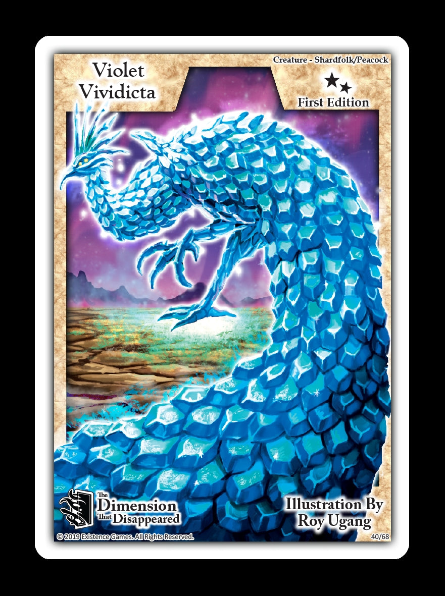 Image for Violet Vividicta (The Dimension that Disappeared) (40) - Exodus TCG