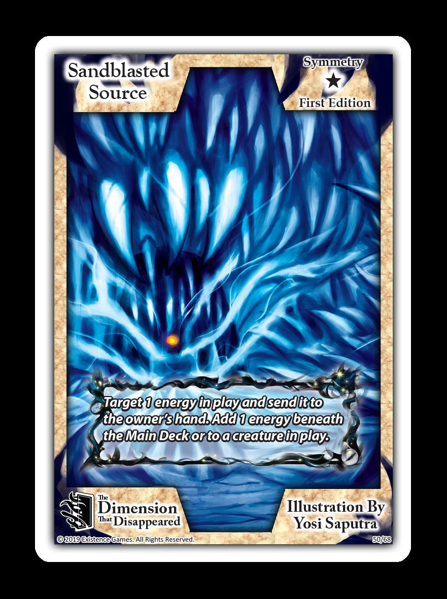 Image for Sandblasted Source (The Dimension that Disappeared) (50) - Exodus TCG