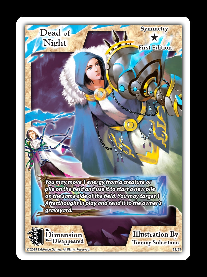 Image for Dead of Night (The Dimension that Disappeared) (52) - Exodus TCG