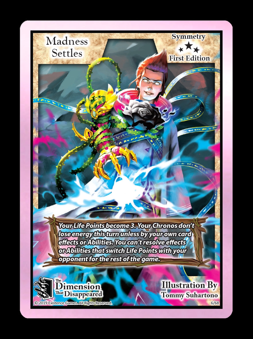 Image for Madness Settles (The Dimension that Disappeared) (6) - Exodus TCG