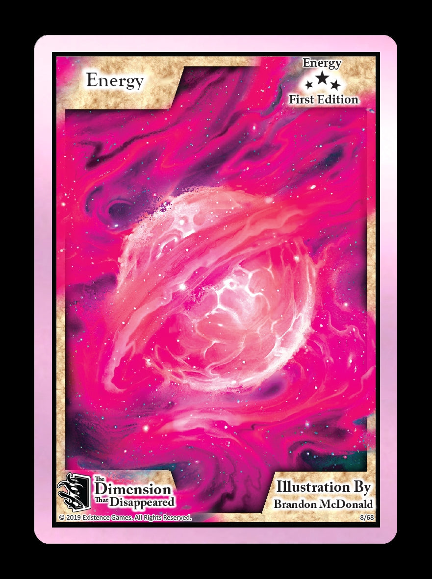 Image for Energy (The Dimension that Disappeared) (8) - Exodus TCG