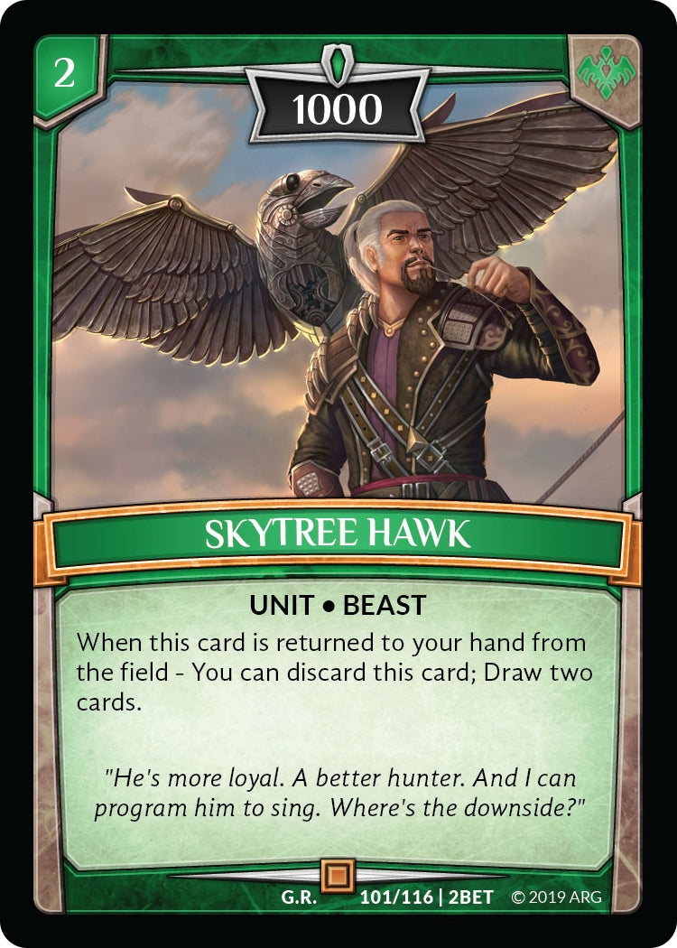 Image for Skytree Hawk (Betrayal) (101/116 | 2BET) - Argent Saga TCG