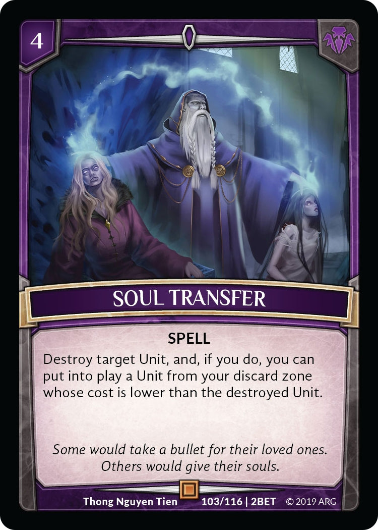Image for Soul Transfer (Betrayal) (103/116 | 2BET) - Argent Saga TCG