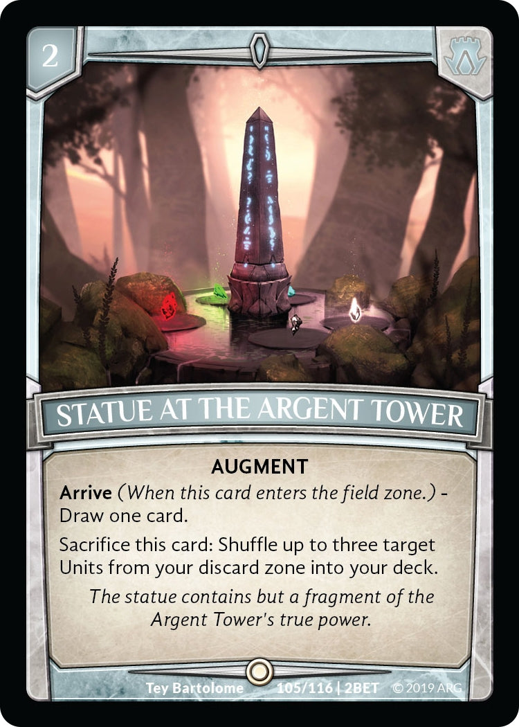Image for Statue at the Argent Tower (Betrayal) (105/116 | 2BET) - Argent Saga TCG