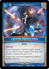 Image for Cryptic Deflection (Intro Decks - 2019) (13/86 | 1INT) - Argent Saga TCG