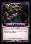 Image for Golem of Allurement (Intro Decks - 2019) (27/86 | 1INT) - Argent Saga TCG