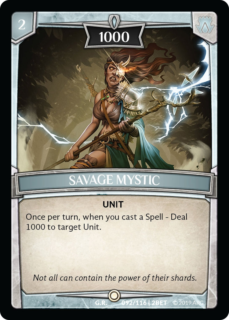 Image for Savage Mystic (Betrayal) (92/116 | 2BET) - Argent Saga TCG