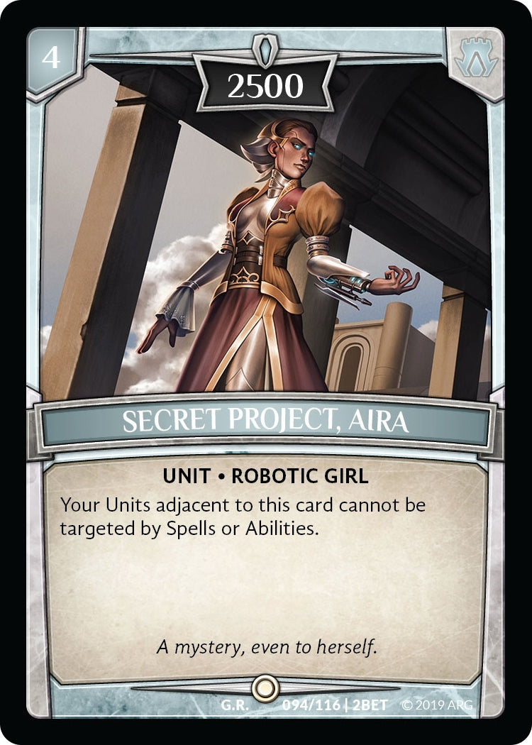 Image for Secret Project, AIRA (Betrayal) (94/116 | 2BET) - Argent Saga TCG