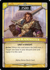 Image for Corum Blademaster (Alpha Demo Intro Decks) (ADD-007) - Argent Saga TCG