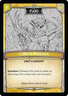 Image for Corum Phalanx (Alpha Demo Intro Decks) (ADD-010) - Argent Saga TCG