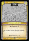 Image for Corum Rampart (Alpha Demo Intro Decks) (ADD-011) - Argent Saga TCG
