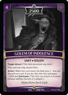 Image for Golem of Indolence (Alpha Demo Intro Decks) (ADD-031) - Argent Saga TCG