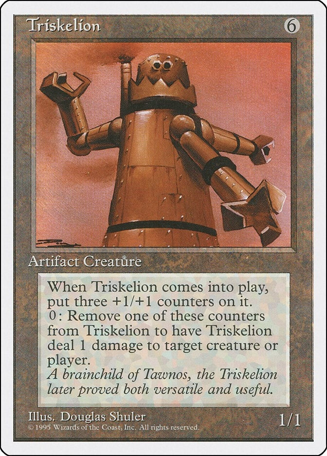 Image for Triskelion (Fourth Edition) (372) - Magic: The Gathering