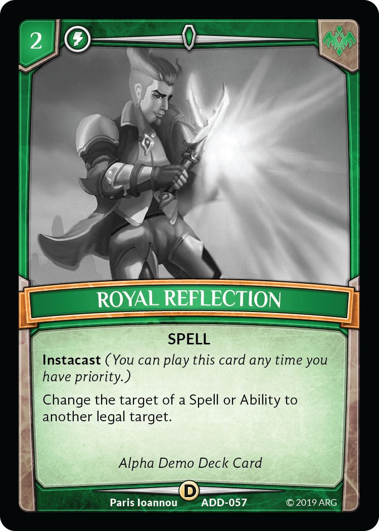 Image for Royal Reflection (Alpha Demo Intro Decks) (ADD-057) - Argent Saga TCG