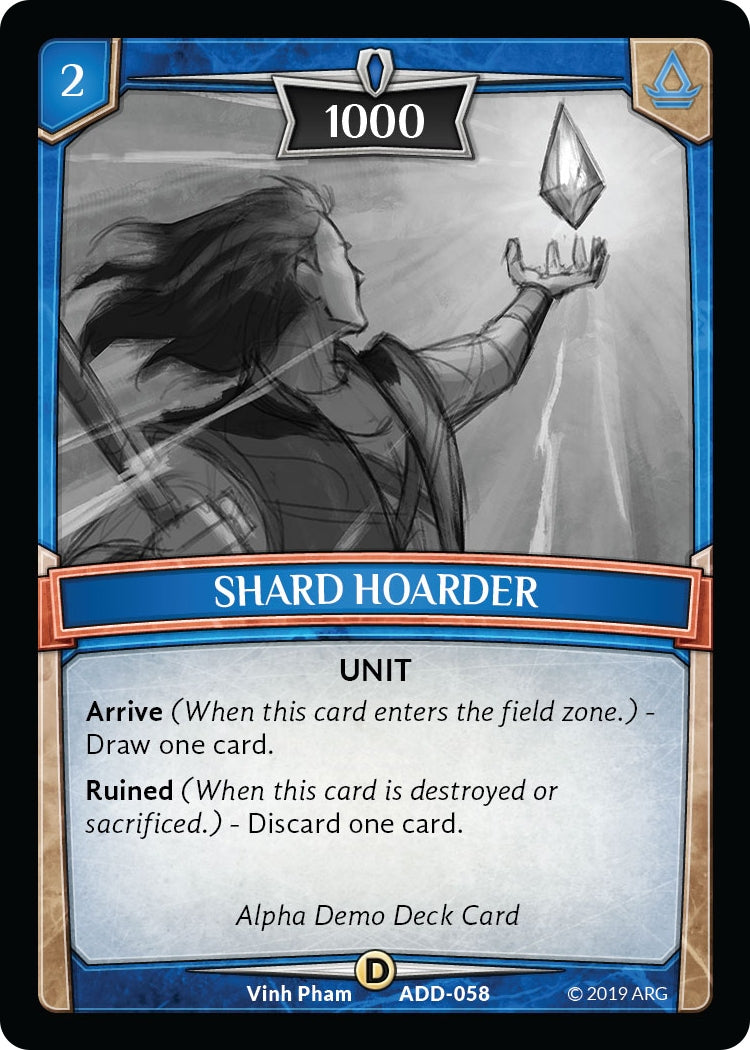 Image for Shard Hoarder (Alpha Demo Intro Decks) (ADD-058) - Argent Saga TCG
