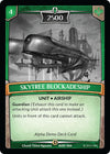 Image for Skytree Blockadeship (Alpha Demo Intro Decks) (ADD-064) - Argent Saga TCG
