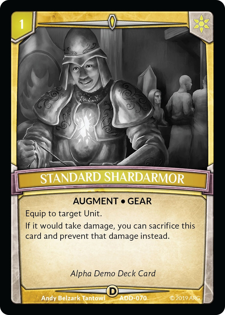 Image for Standard Shardarmor (Alpha Demo Intro Decks) (ADD-070) - Argent Saga TCG