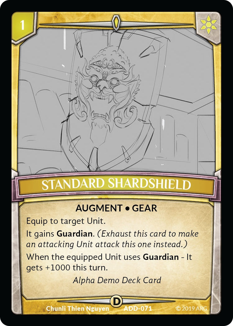 Image for Standard Shardshield (Alpha Demo Intro Decks) (ADD-071) - Argent Saga TCG