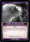 Image for Strike of the Golems (Alpha Demo Intro Decks) (ADD-075) - Argent Saga TCG