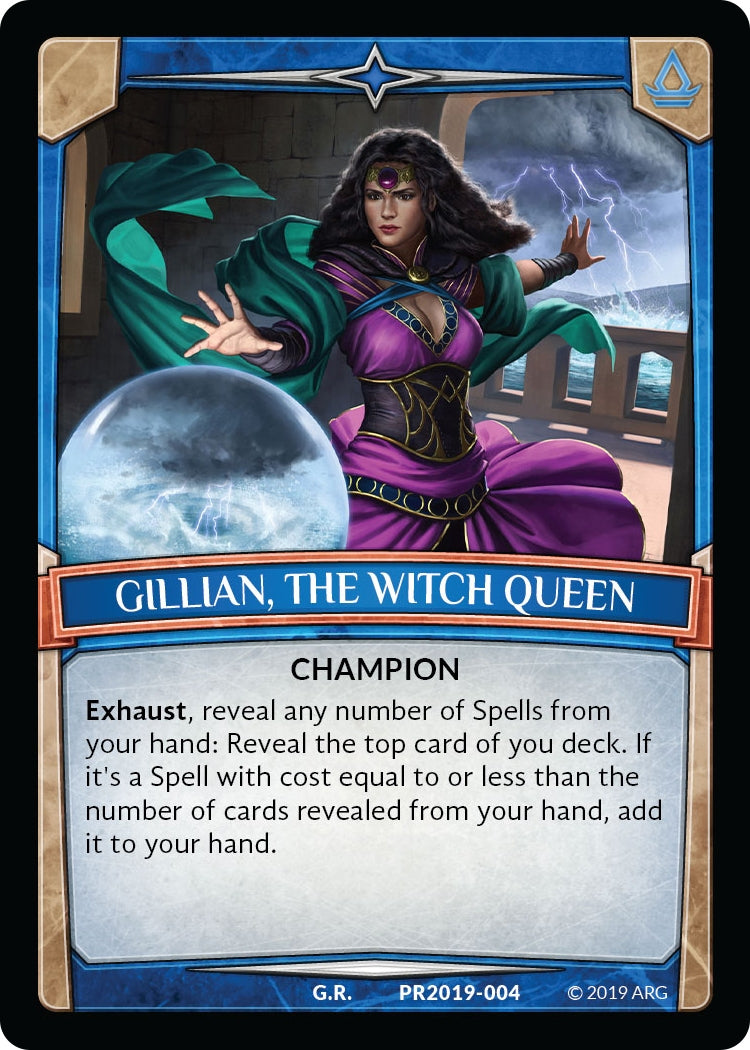 Image for Gillian, the Witch Queen (Argent Saga Promos) (PR2019 | 004) - Argent Saga TCG