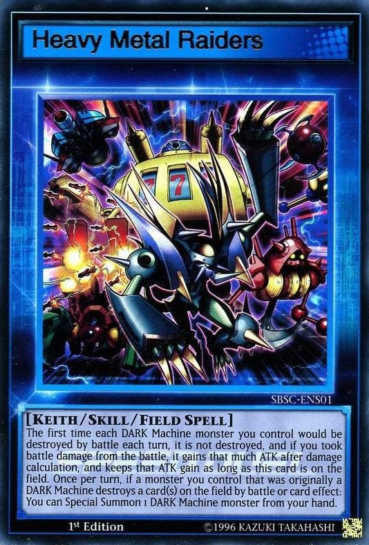 Image for Heavy Metal Raiders (Skill Card) (Speed Duel: Scars of Battle) (SBSC-ENS01) - YuGiOh