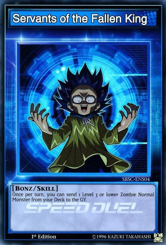 Image for Servants of the Fallen King (Speed Duel: Scars of Battle) (SBSC-ENS04) - YuGiOh