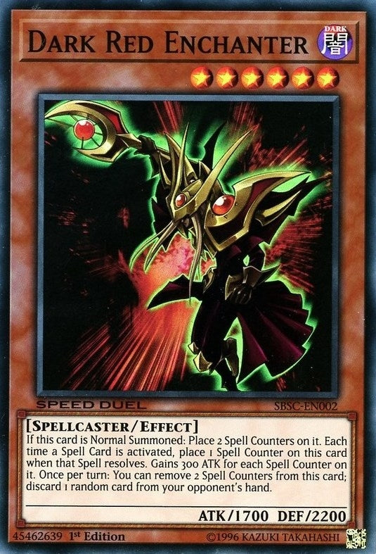 Image for Dark Red Enchanter (Speed Duel: Scars of Battle) (SBSC-EN002) - YuGiOh