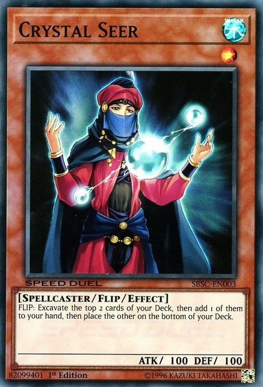 Image for Crystal Seer (Speed Duel: Scars of Battle) (SBSC-EN003) - YuGiOh