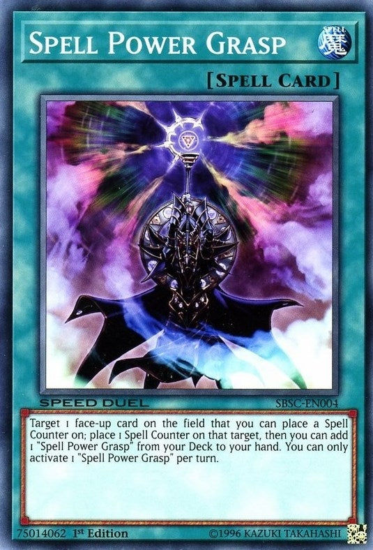 Image for Spell Power Grasp (Speed Duel: Scars of Battle) (SBSC-EN004) - YuGiOh