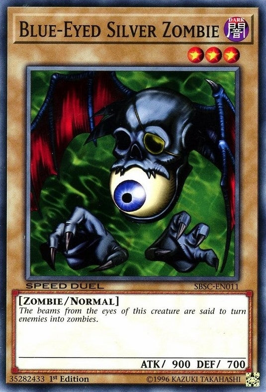 Image for Blue-Eyed Silver Zombie (Speed Duel: Scars of Battle) (SBSC-EN011) - YuGiOh