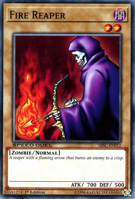 Image for Fire Reaper (Speed Duel: Scars of Battle) (SBSC-EN012) - YuGiOh