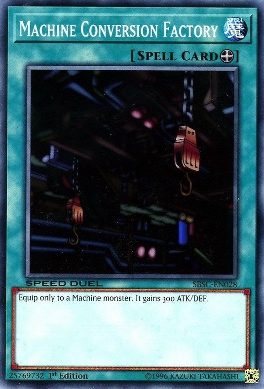 Image for Machine Conversion Factory (Speed Duel: Scars of Battle) (SBSC-EN028) - YuGiOh