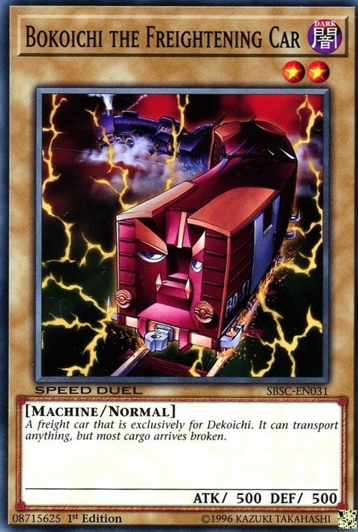 Image for Bokoichi the Freightening Car (Speed Duel: Scars of Battle) (SBSC-EN031) - YuGiOh