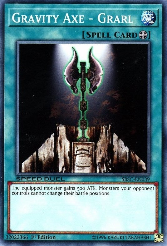 Image for Gravity Axe - Grarl (Speed Duel: Scars of Battle) (SBSC-EN039) - YuGiOh