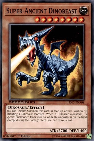Image for Super-Ancient Dinobeast (Speed Duel Decks: Ultimate Predators) (SS03-ENA08) - YuGiOh