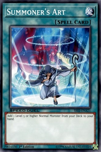 Image for Summoner's Art (Speed Duel Decks: Ultimate Predators) (SS03-ENA21) - YuGiOh