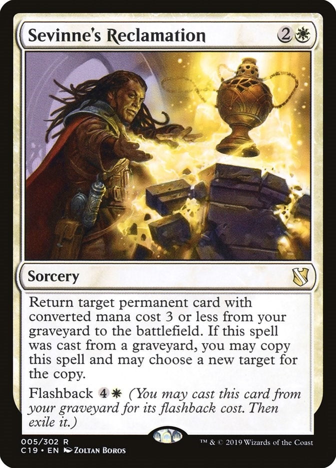 Image for Sevinne's Reclamation (Commander 2019) (5) - Magic: The Gathering