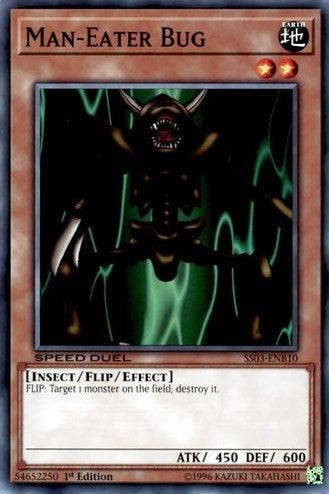 Image for Man-Eater Bug (Speed Duel Decks: Ultimate Predators) (SS03-ENB10) - YuGiOh