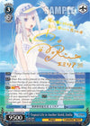 Image for Tropical Life in Another World, Emilia (SP) (Re:ZERO Vol.2) (RZ/S55-E059SP SP) - Weiss Schwarz