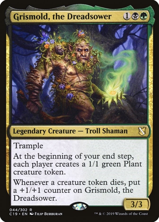 Image for Grismold, the Dreadsower (Commander 2019) (44) - Magic: The Gathering