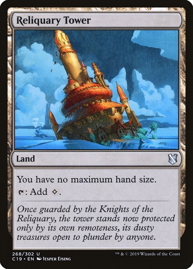 Image for Reliquary Tower (Commander 2019) (268) - Magic: The Gathering