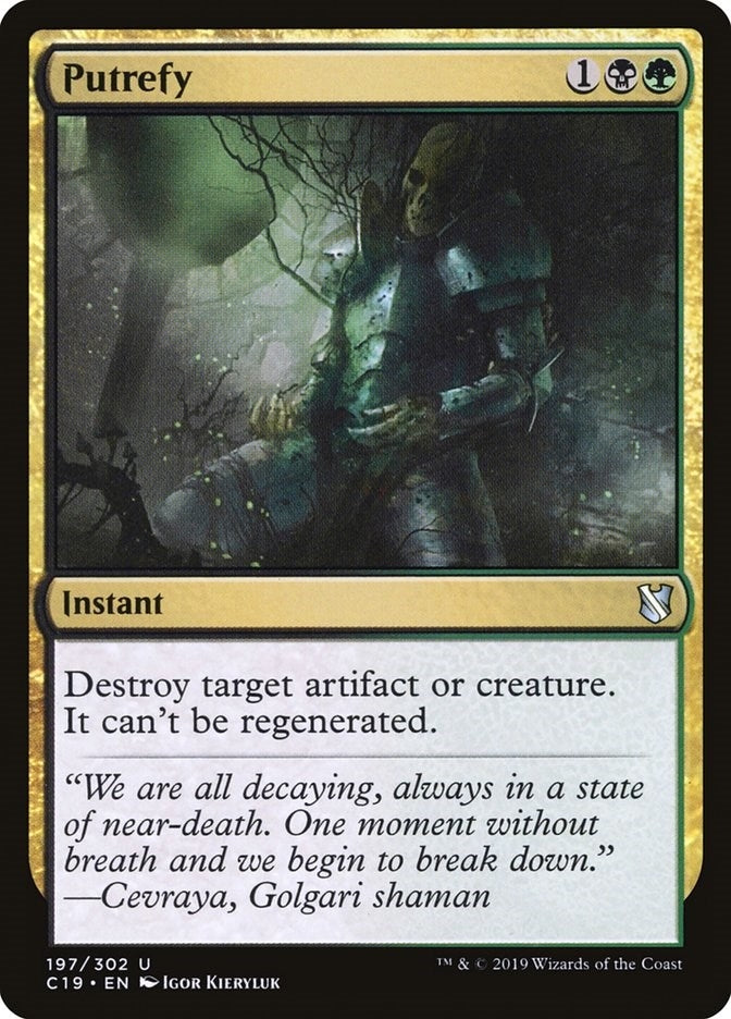 Image for Putrefy (Commander 2019) (197) - Magic: The Gathering