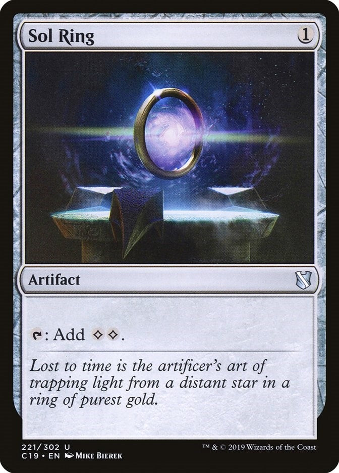 Image for Sol Ring (Commander 2019) (221) - Magic: The Gathering