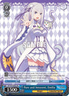 Image for Pure and Innocent, Emilia SR (Re:ZERO Vol.2) (RZ/S55-E056S SR) - Weiss Schwarz