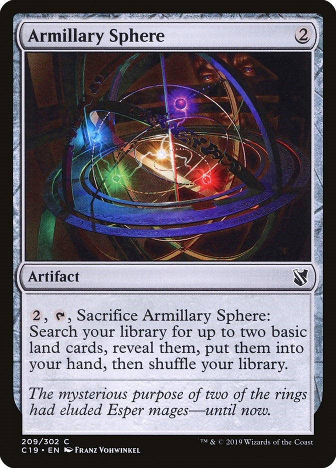 Image for Armillary Sphere (Commander 2019) (209) - Magic: The Gathering